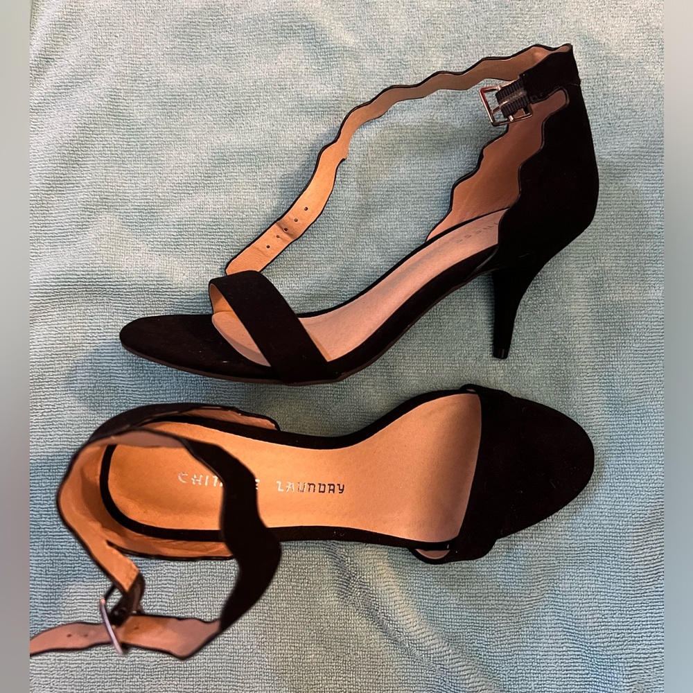 Chinese laundry black heel